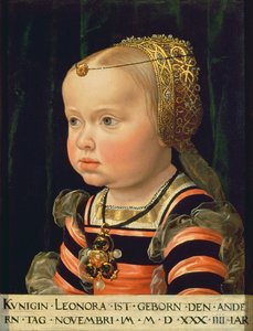 Arcyksiężna Eleonora Mantui (1534-94), lat 2 (panel)